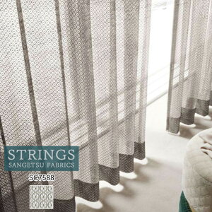 ySALEԃ|Cg2{zI[_[J[e TQc XgOX STRINGS VA[J[e 54OFF ς SC7588 Design Sheer h EHbVu P~JTCN [Xn [XJ[