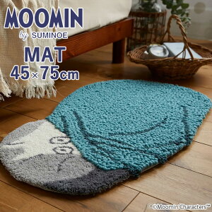 }bg X~mG MOOMIN Ȃ [~ }bg ȉ~` TCYF45cm×75cm 143-03469 gFE[60%AAN40% pCF18/12/10mm h_j ~ { keCXg MAT