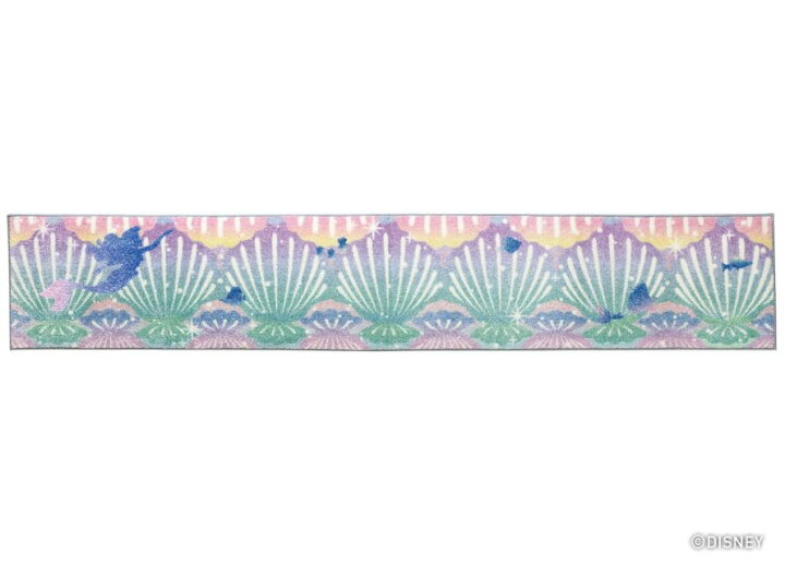新商品 送料無料 キッチンマット Shell Mat スミノエ プリンセス シェルキッチンマット Disney Princess 61 サイズ Fucoa Cl