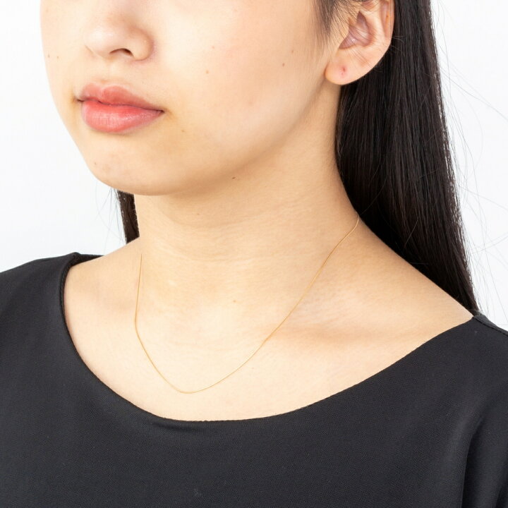 楽天市場】18金 イエローゴールド ベネチアン ネックレス チェーン  