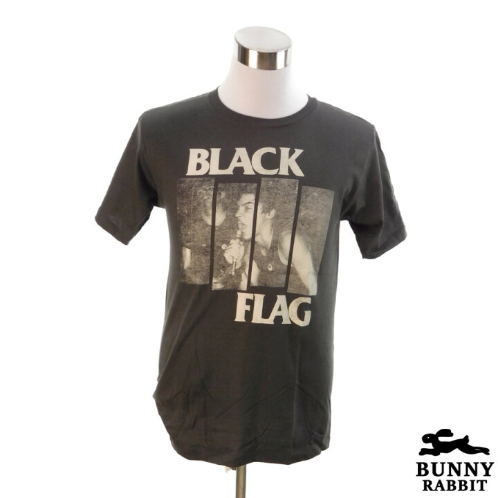 楽天市場】デザインTシャツ BUNNY RABBIT BLACK FLAG ブラック 