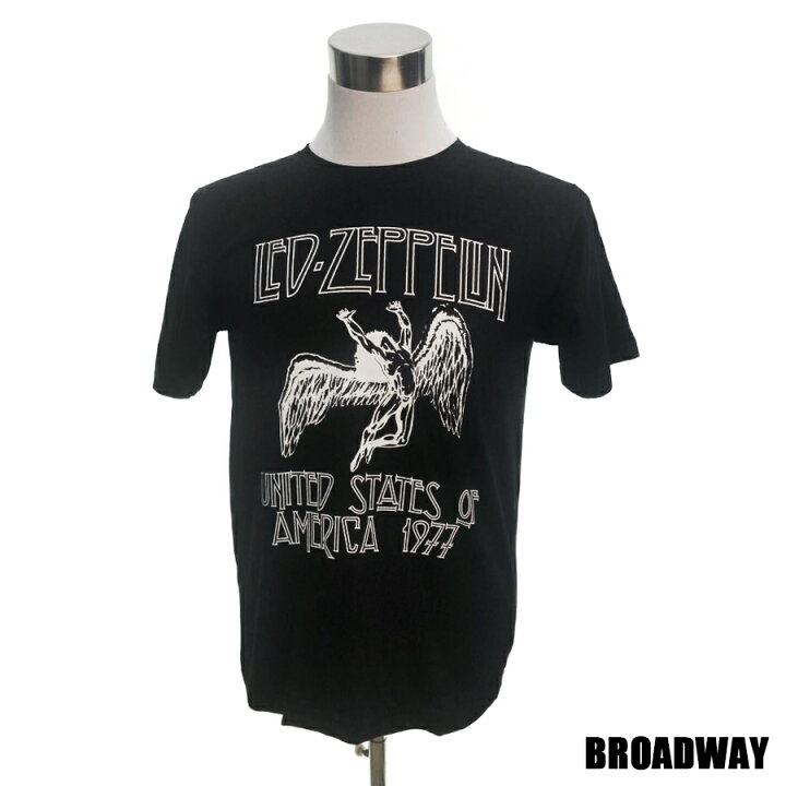 楽天市場 デザインtシャツ Broadway Led Zeppelin レッド ツェッペリン バンドｔシャツ プリントtシャツ ロックtシャツ Uk グッズ Tシャツ フェスコーデ メンズ レディース サイズｍ ｌ スマイルワゴン楽天市場店