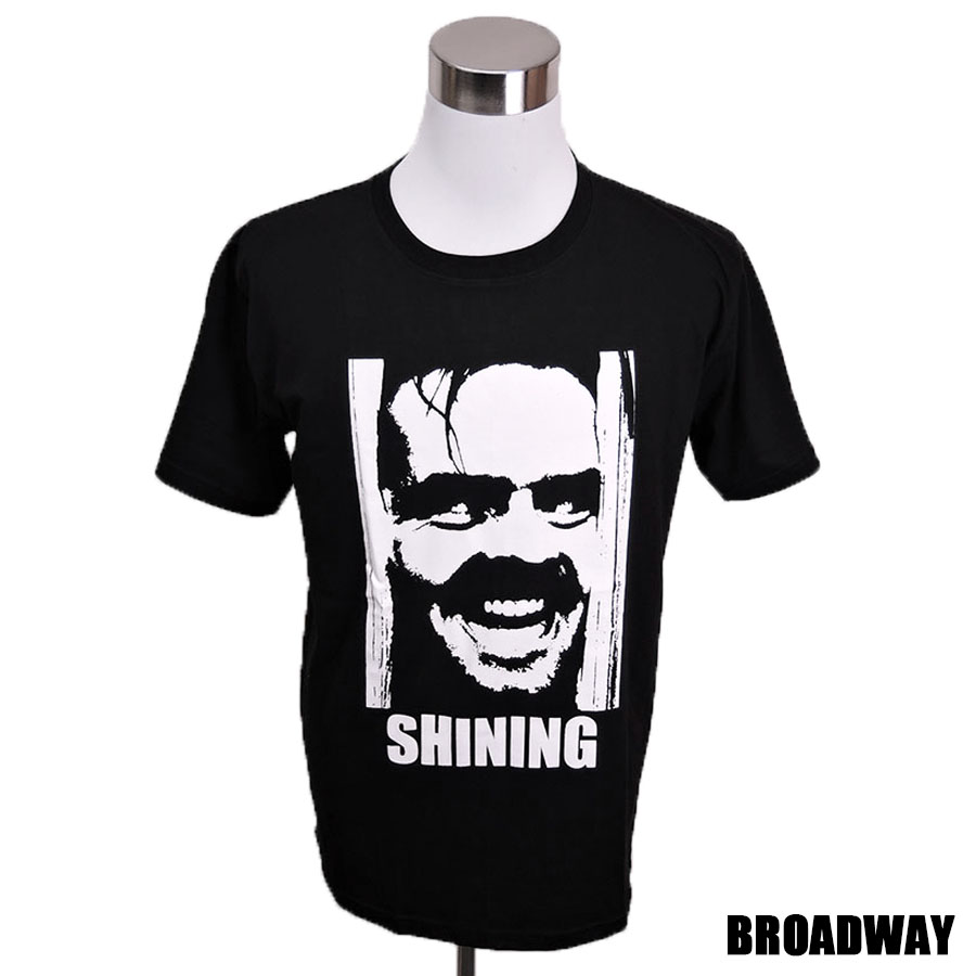 楽天市場】デザインTシャツ Broadway Shining シャイニング 映画Ｔ