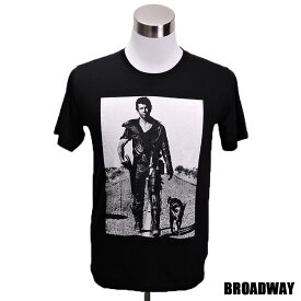 デザインTシャツ Broadway Mad Max2 マッドマックス2 映画Tシャツ プリントTシャツ グッズ 洋画 メル・ギブソン ジョージ・ミラー Tシャツ 男女兼用 サイズM＆L