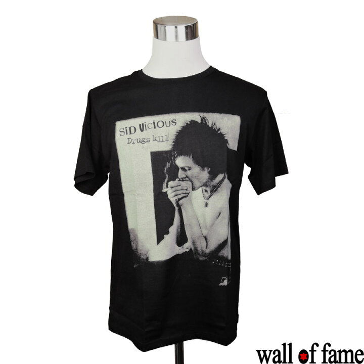 楽天市場】バンドTシャツ Wall of fame Sid Vicious シド・ヴィシャス 