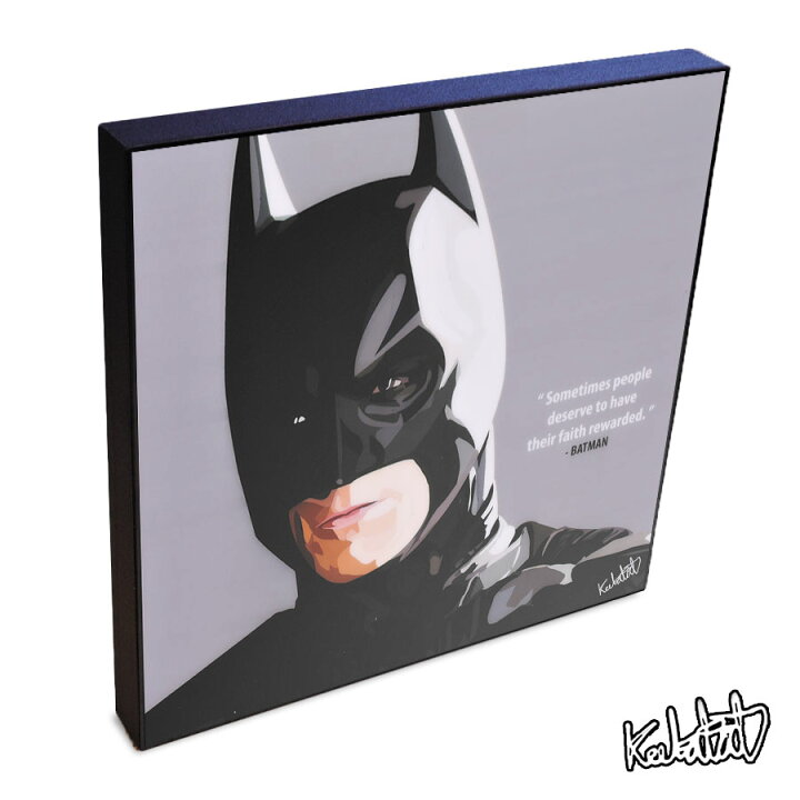 楽天市場 Batman バットマン Keetatat Sitthiket アートフレーム アートパネル インテリア 雑貨 店舗 内装 玄関 おしゃれ ポップアート ポスター 絵 イラスト 壁掛け クリスチャン ベール Dcコミック ヒーロー アメコミ 映画 キャラクター スマイルワゴン楽天市場店
