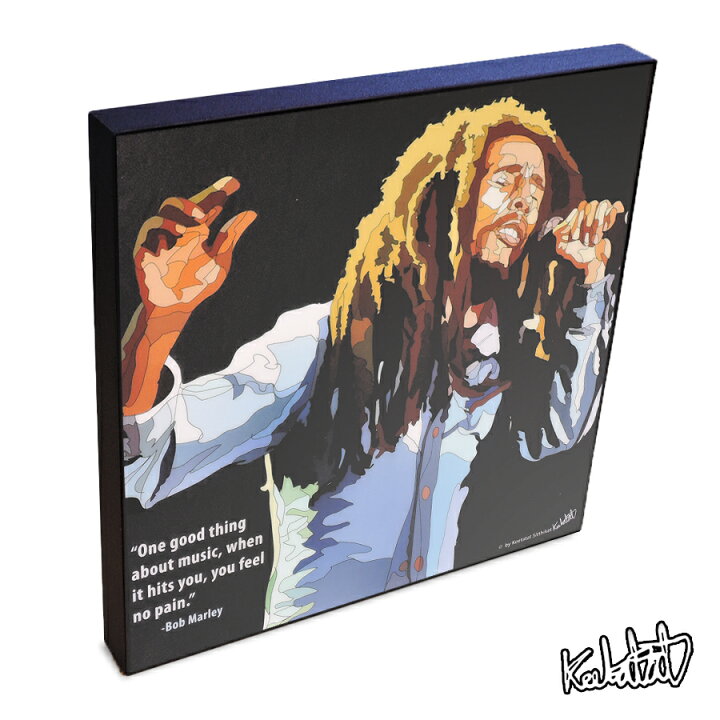 楽天市場 Bob Marley ボブ マーリー Keetatat Sitthiket アートフレーム アートパネル インテリア 雑貨 店舗 内装 玄関 おしゃれ ポップアート ポスター 絵 イラスト 壁掛け レゲエ 音楽 偉人 レジェンド ラスタファリ スマイルワゴン楽天市場店
