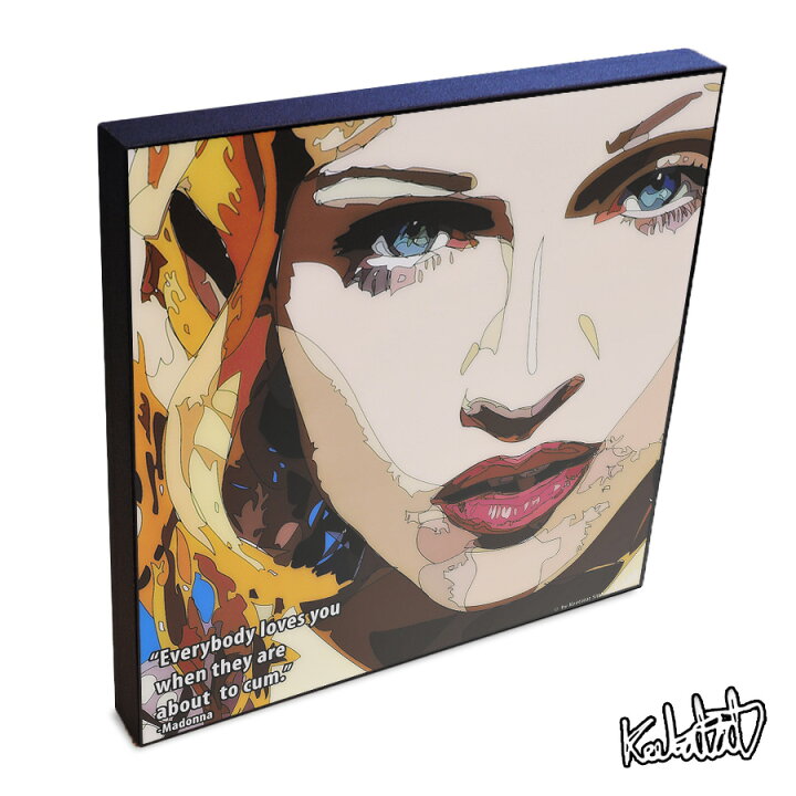 楽天市場 ポイント10倍 8 19 18 00 8 23 10 59まで Madonna マドンナ Keetatat Sitthiket アートフレーム アートパネル インテリア 雑貨 店舗 内装 玄関 おしゃれ ポップアート ポスター 絵 イラスト 壁掛け 歌手 ポップスター セレブ 音楽 スマイルワゴン楽天