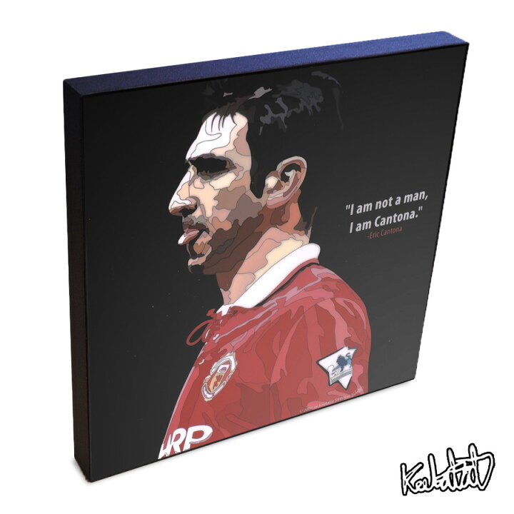 楽天市場】ポップアートフレーム Eric Cantona エリック・カントナ 