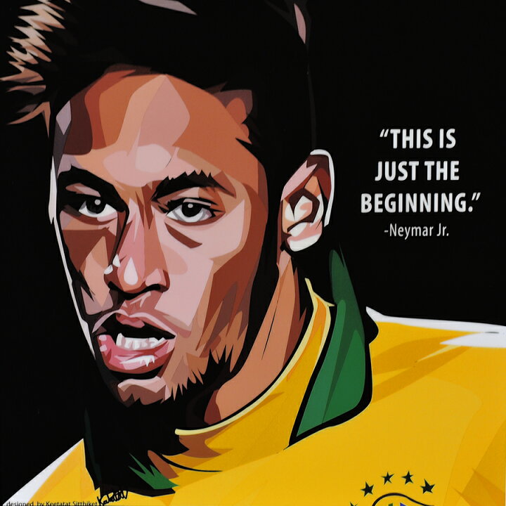 楽天市場 ポイント10倍 4 8 00 4 18 10 59まで Neymar ネイマール Keetatat Sitthiket アートフレーム アートパネル インテリア 雑貨 店舗 内装 玄関 おしゃれ ポップアート ポスター 絵 イラスト 壁掛け サッカー選手 フォワード ブラジル代表 スマイルワゴン 楽天市場 ポイント10倍 4 8 00 4 18 10 59まで Neymar ネイマール Keetatat Sitthiket アートフレーム アートパネル インテリア 雑貨 店舗 内装 玄関 おしゃれ ポップアート ポスター 絵 イラスト 壁掛け サッカー選手 フォワード ブラジル代表 スマイルワゴン