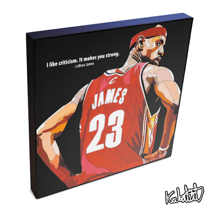 楽天市場 ポイント10倍 7 14 21 00 7 18 10 59まで Lebron James レブロン ジェームズ2 Keetatat Sitthiket アートフレーム アートパネル インテリア 雑貨 店舗 内装 玄関 おしゃれ ポップアート ポスター 絵 イラスト 壁掛け バスケットボール選手 伝説 Nba