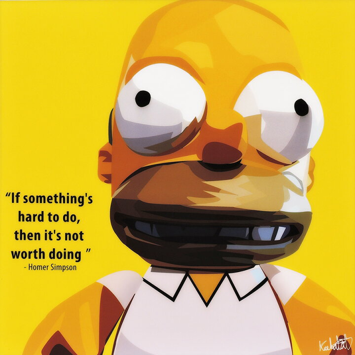 楽天市場 ポップアートフレーム Homer Simpson ホーマー シンプソンズ Keetatat Sitthiket アートパネル インテリア 雑貨 店舗 内装 玄関 おしゃれ ポスター 絵 イラスト 壁掛け カートゥーン 海外アニメ キャラクター スマイルワゴン楽天市場店
