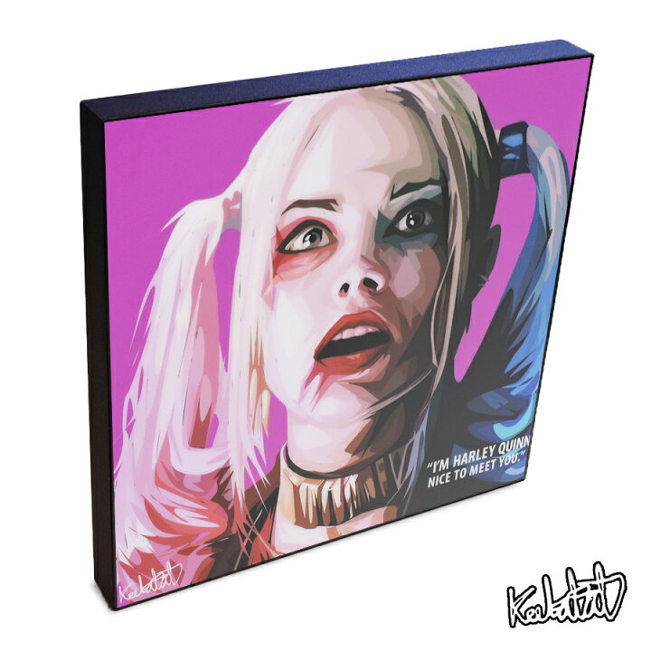 楽天市場】ポップアートフレーム harley-quinn2 ハーレイ・クイン2 