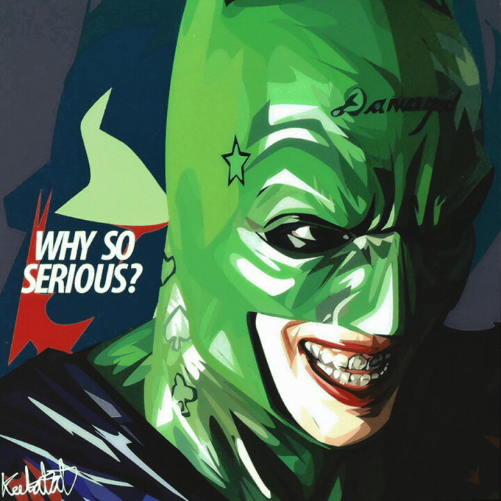 楽天市場 ポイント10倍 11 17 10 59まで ポップアートフレーム Joker With Batman Mask ジョーカー With バットマンマスク Keetatat Sitthiket アートパネル インテリア 雑貨 玄関 おしゃれ ポスター 絵 イラスト 壁掛け ヴィラン コミック 映画