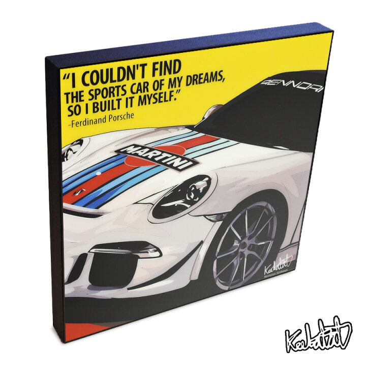 楽天市場 ポイント5倍 4 22 19 00 4 28 10 59 Porsche2 ポルシェ2 Keetatat Sitthiket アートフレーム アートパネル インテリア 雑貨 店舗 内装 玄関 おしゃれ ポップアート ポスター 絵 イラスト 壁掛け 自動車 スポーツカー ドイツ車 スマイルワゴン楽天市場店