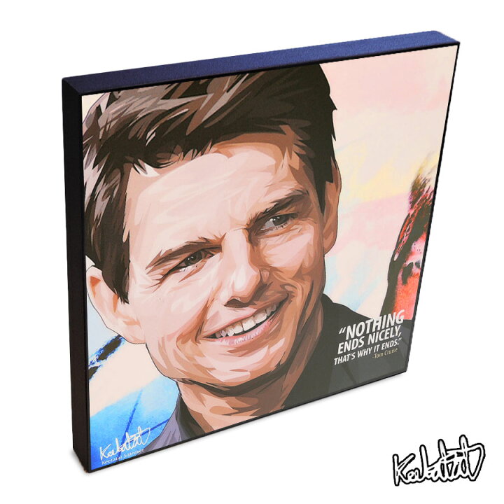 楽天市場 ポップアートフレーム Tom Cruise トム クルーズ Keetatat Sitthiket アートパネル インテリア 雑貨 店舗 内装 玄関 おしゃれ ポスター 絵 イラスト 壁掛け 俳優 ハリウッド セレブ 映画 スマイルワゴン楽天市場店