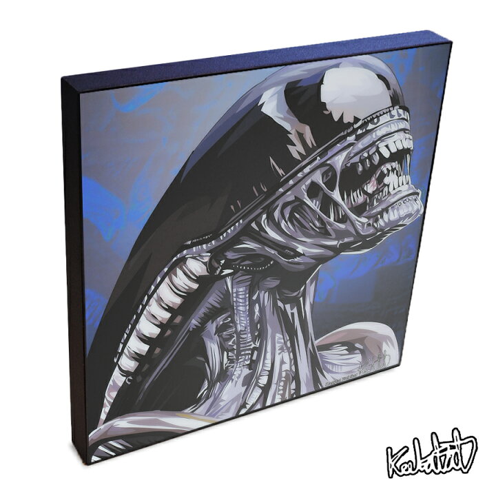 楽天市場 Alien エイリアン Keetatat Sitthiket アートフレーム アートパネル インテリア 雑貨 店舗 内装 玄関 おしゃれ ポップアート ポスター 絵 イラスト 壁掛け Sf クリーチャー モンスター キャラクター スマイルワゴン楽天市場店
