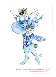 B0056@L|XgJ[h@A[g{[ho[jyBule Bird & Princess Florine (The Sleeping Beauty)zkc_q