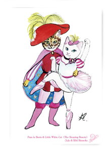 B0057@L|XgJ[h@A[g{[ho[jyPuss in Boots & Little White Cat (The Sleeping Beauty)zkc_q