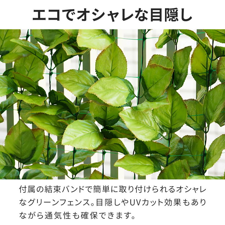 楽天市場】【楽天1位】グリーンフェンス 1m×2m 緑のカーテン 目隠し 