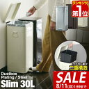 【5,500円→SALE4,950円〜8/11(火)01:59まで】【楽天1位】ゴミ箱 30L ペダル ふた付き ペダル開閉式 縦型 スチール ゆっくり静かにフタが閉まる 容量 30リットル ダストボックス ばけつ ごみ箱 くず箱 臭い漏れ防止 インテリア リビング ■[送料無料]