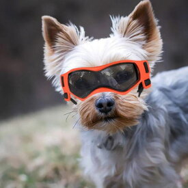 犬用サングラス 小型犬用ゴーグル UV保護 防風 防曇 猫用 犬用メガネ ドッグゴーグル ソフトフレーム おしゃれ かわいい ペット 犬用 サングラス 花粉 紫外線対策 調節可能 散歩 お出かけ UVカット アウトドア 目の保護