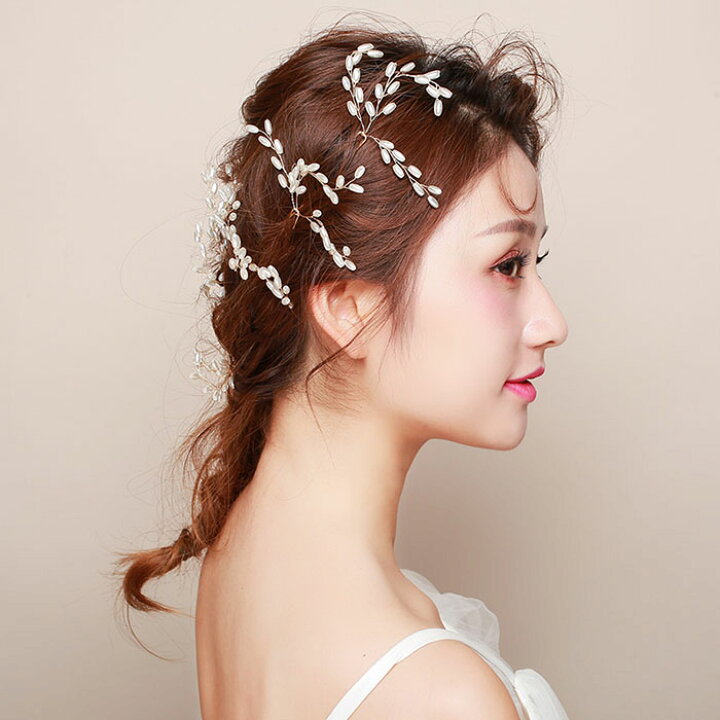 楽天市場 ヘッドドレス ヘアアクセサリー ヘアピン 5枚 髪 飾り ブライダルジュエリー ウェディング花嫁 小枝カチューシャ 花モチーフ ゴールド 素敵 可愛い 綺麗 披露宴 結婚式 二次会 演奏会 パーティー 和装 洋装 スマイルデ ショップ