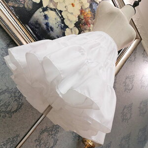 ワイヤーなし ミニ丈ドレスパニエ コスプレ チュチュ ロリータ パンク 仮装 衣装 コスチューム ボリュームアップ スカート かわいい セクシー フォーマル ウェディングドレス パーティー ド