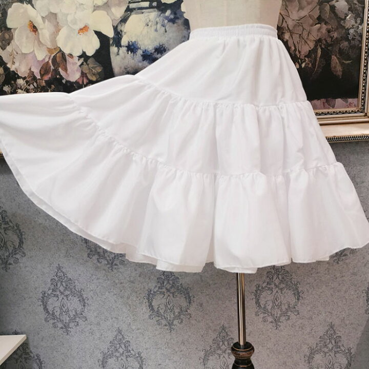 楽天市場 ワイヤーなし ミニ丈ドレスパニエ コスプレ チュチュ ロリータ パンク 仮装 衣装 コスチューム ボリュームアップ スカート かわいい セクシー フォーマル ウェディングドレス パーティー ドレス 結婚式 披露宴 二次会 発表会 ブライダル 花嫁 演奏会 お呼ばれ