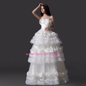 �E�F�f�B���O�h���X A���C����A078���r�X�`�F �ӂ�ӂ� �ԏ��� �҂ݏグ ��HeartSunny�yRCP�z�T�C�Y�I�[�_�[���C�h/������/��I��/�񎟉�/�傫��/������/�����O�E�G�f�B���O�h���X/�p�[�e�B�[�h