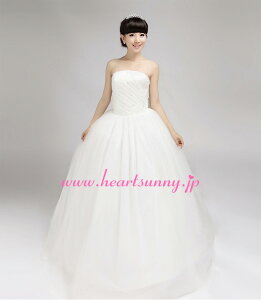 即日発送 編み上げ Heartsunnyサイズオーダーメイド 結婚式 披露 プリンセス E118 ビーズ飾り折り目のボートネックビスチェ サテンリボン付き蝶結び ウェディングドレス Th1xi 買いクーポン Jlt Polinema Org