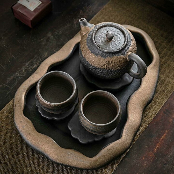 楽天市場】茶具 中国茶器 茶托 茶盤 茶台 茶道具 お茶 茶器 茶盆 