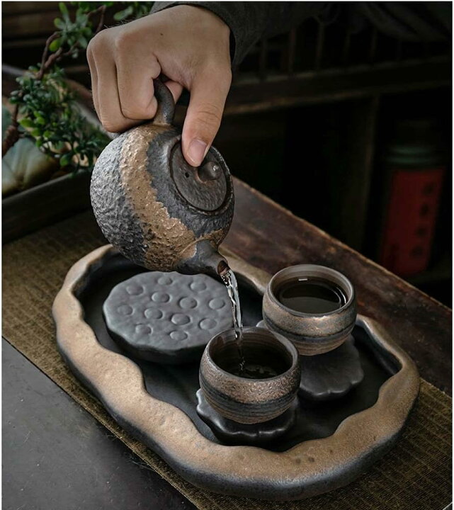 楽天市場】茶具 中国茶器 茶托 茶盤 茶台 茶道具 お茶 茶器 茶盆  