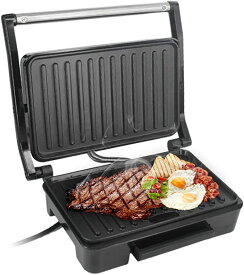 家庭用 ステンレス鋼 750W ハイパワー ノンスティック パン ステーキ マシン サンドイッチ マシン バーベキュー マシン 朝食用 マシン