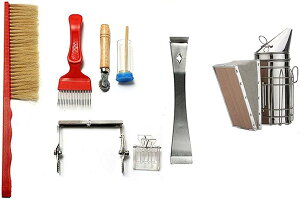養蜂器具 8点セット 養蜂ツールキット養蜂用ブラシ クイーンキャッチャー 歯車埋線器 ハイブツール養蜂機器 養蜂用品 養蜂用 燻煙器 ミツバチ スモーカー 噴煙器 ビーハイブスモーカー キ