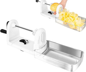 おろし器 水切り付き おろし専用 手動野菜おろし器 多機能ポテトマシン 大根 野菜 グレーター 滑り防止