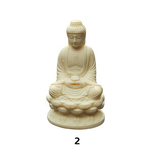 仏像 木彫 仏像彫刻 フィギュア 8cm 座禅 蓮華座 お釈迦様 ブッダ 西方三聖塔 如来仏 台座 木彫り 仏具 禅インテリア ミニ仏像 かわいい オブジェ コンパクト 父の日 母の日 誕生日プレゼント