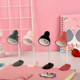 ＼マラソン期間 P10倍／ミニ小型LEDテーブルランプ クリップ 磁気テーブルランプ 小型読書灯 ポータブル折りたたみ式ライト LEDライト 卓上ライト 目に優しい ブックライト