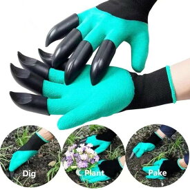 手袋 潮干狩り 道具 潮干狩りセット 草取り さつまいも じゃがいも種芋 栽培 方法 穴掘り 耐パンク性と防水性を備えた掘削および除草ハンドガード