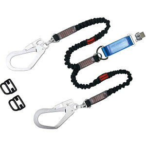 【送料無料】新規格 藤井電工 THL-2-NV93SV-33-130KG-2R23 ツヨロン ハーネス用ランヤード 【542422】