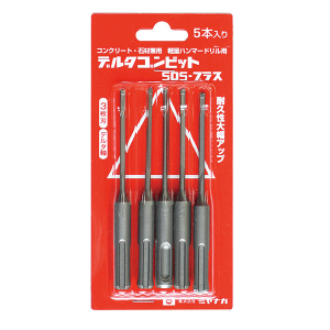 �~���i�K DLSDS48P5 �h���� �f���^�S���r�b�g SDS�v���X 5�{�p�b�N �f���^�� 4.8mm