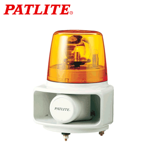 【在庫あり/送料無料】パトライト RT-100A-Y 黄 AC100V ホーンスピーカ一体型マルチ電子音回転灯 ラッパッパ 音色Aタイプ φ162 @