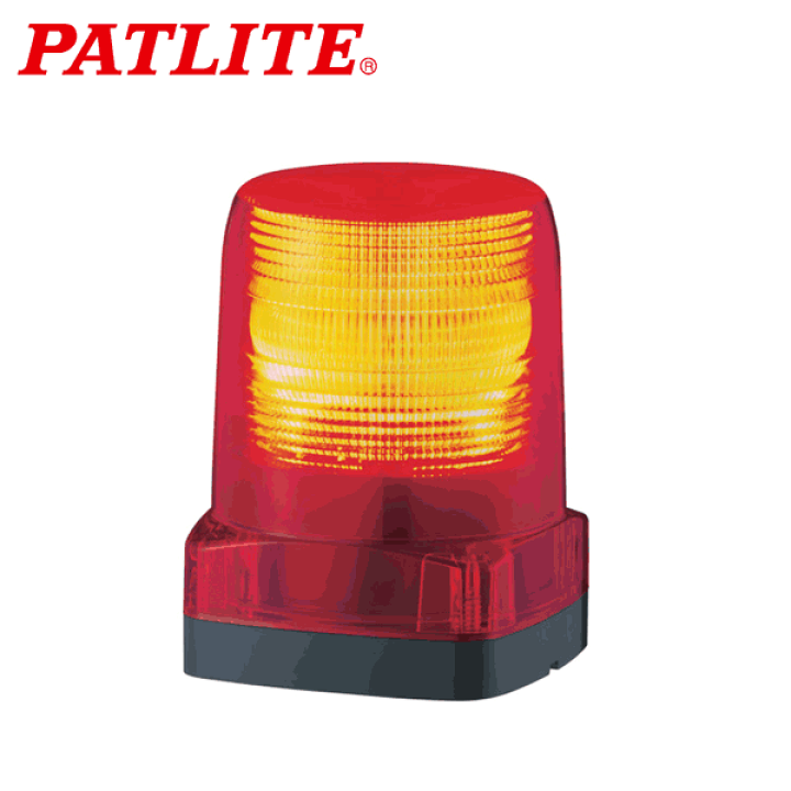 楽天市場】【在庫あり/送料無料】パトライト LFH-24-R 赤 DC24V LED