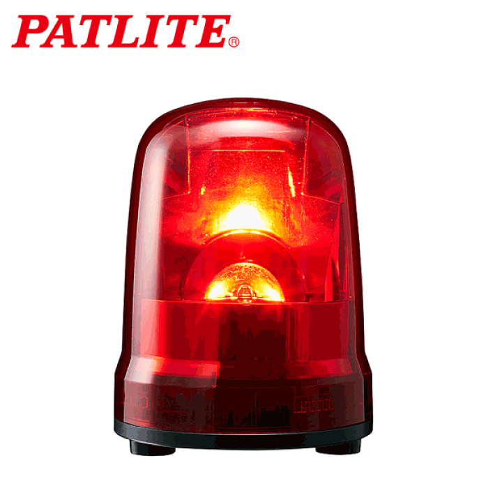 値下げ　パトランプ　赤　回転灯　レア　パトライトKG-100-R 値下げ パトランプ 赤 回転灯 レア パトライトKG-100-R - メルカリ