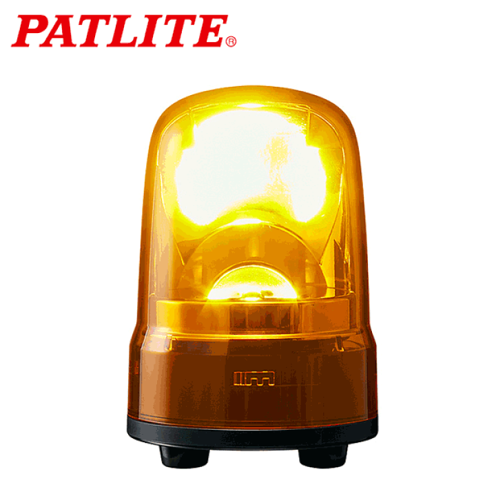楽天市場】【在庫あり/送料無料】パトライト SKS-M2-Y 黄 AC100V 回転