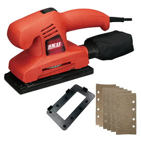 【在庫あり/送料無料】SK11 藤原産業 SWS-200AC コード式オービタルサンダー (98001224)@