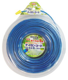 trad 三共コーポレーション TSN-7022S ナイロンコード 酸化アルミニウム 四角型2.2mm 70m TSN7022S 【316028】