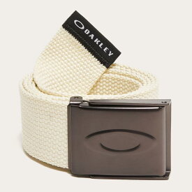 【正規代理店品】オークリー エリプス ウェブ ベルト 　OAKLEY ELLIPSE WEB BELT ARCTIC WHITE（96185-10R）【oakap2025ss】