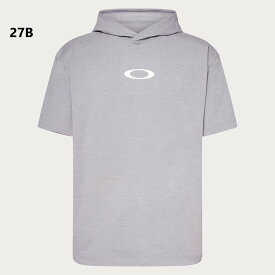 【正規代理店品】オークリー インハンス 半袖 フリースフーディー 15.0　OAKLEY ENHANCE LT FLEECE SS HOODY 15.0 （FOA407651）【oakap2025ss】【25セール】