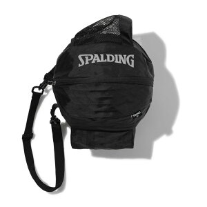 �{�[���o�b�O�v���V�F���@�u���b�N�@49-010BK�@�yBALL BAG PRO SHELL�z�ySPALDING�z�y�o�X�P�b�g�{�[���z�y2026AW�z